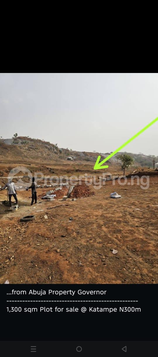 Land for sale Katampe Abuja
