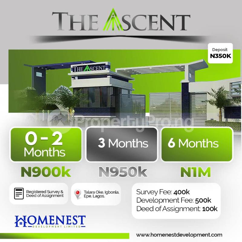 Land for sale Epe Lagos - 0