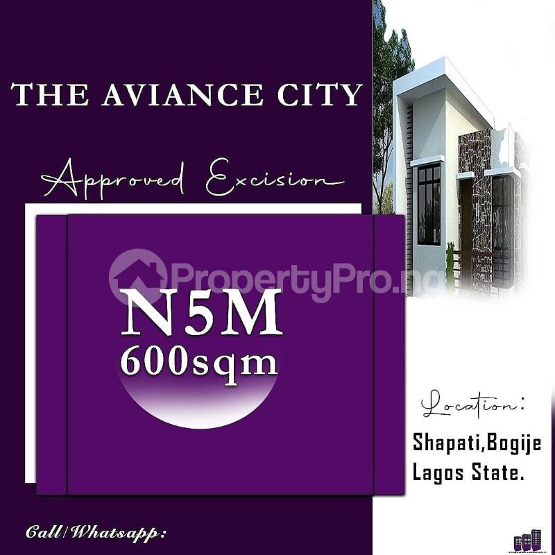 Land for sale Bogije Shapati, Ibeju LBS Ibeju-Lekki Lagos