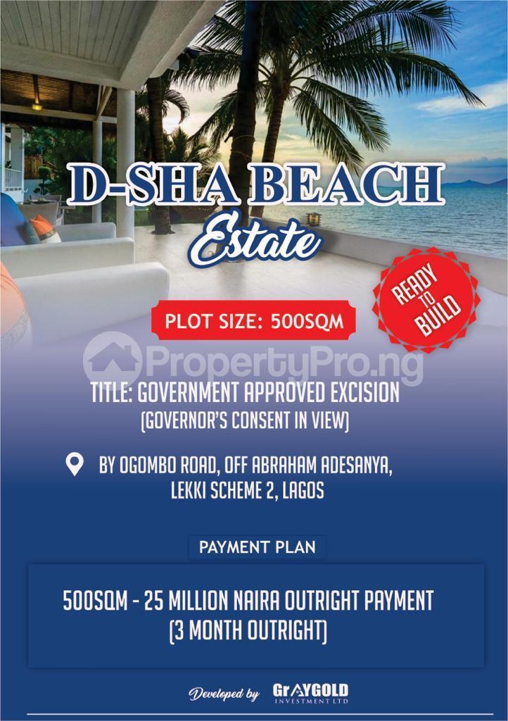 Land for sale Abraham adesanya estate Ajah Lagos