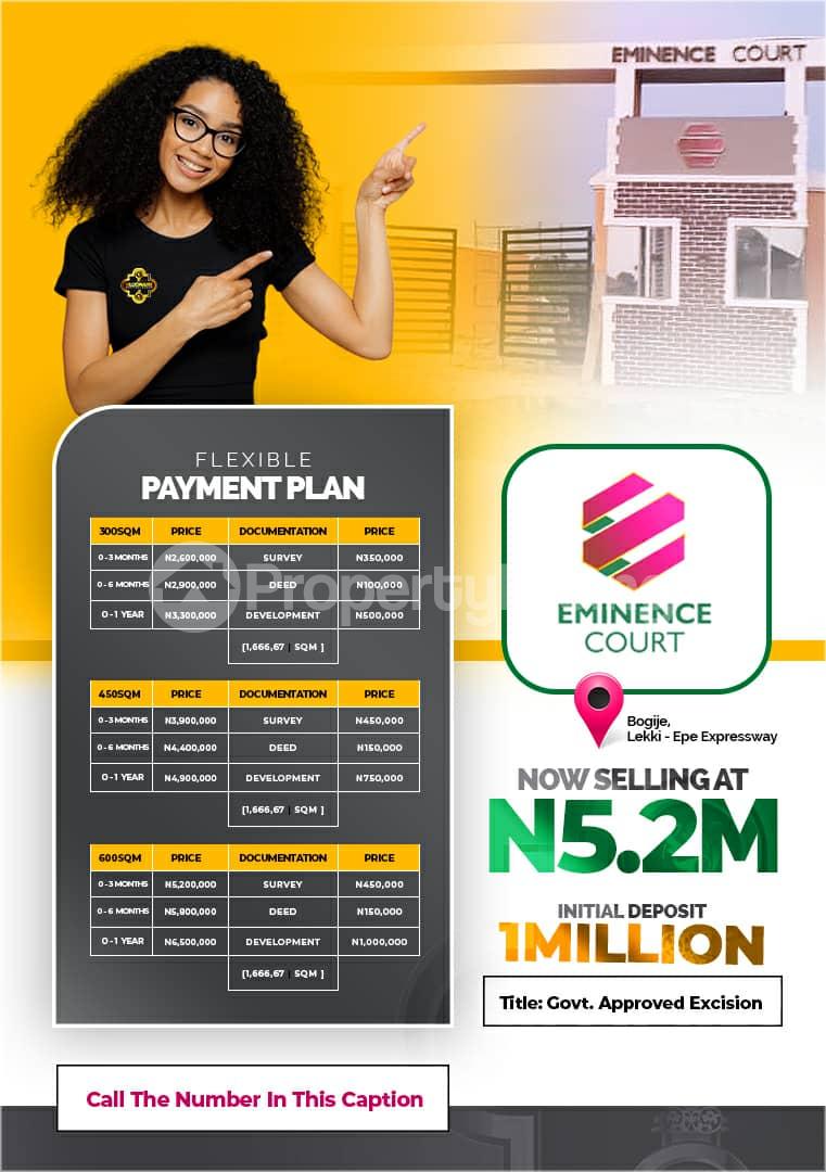 Land for sale Bogije Ibeju-Lekki Lagos - 1