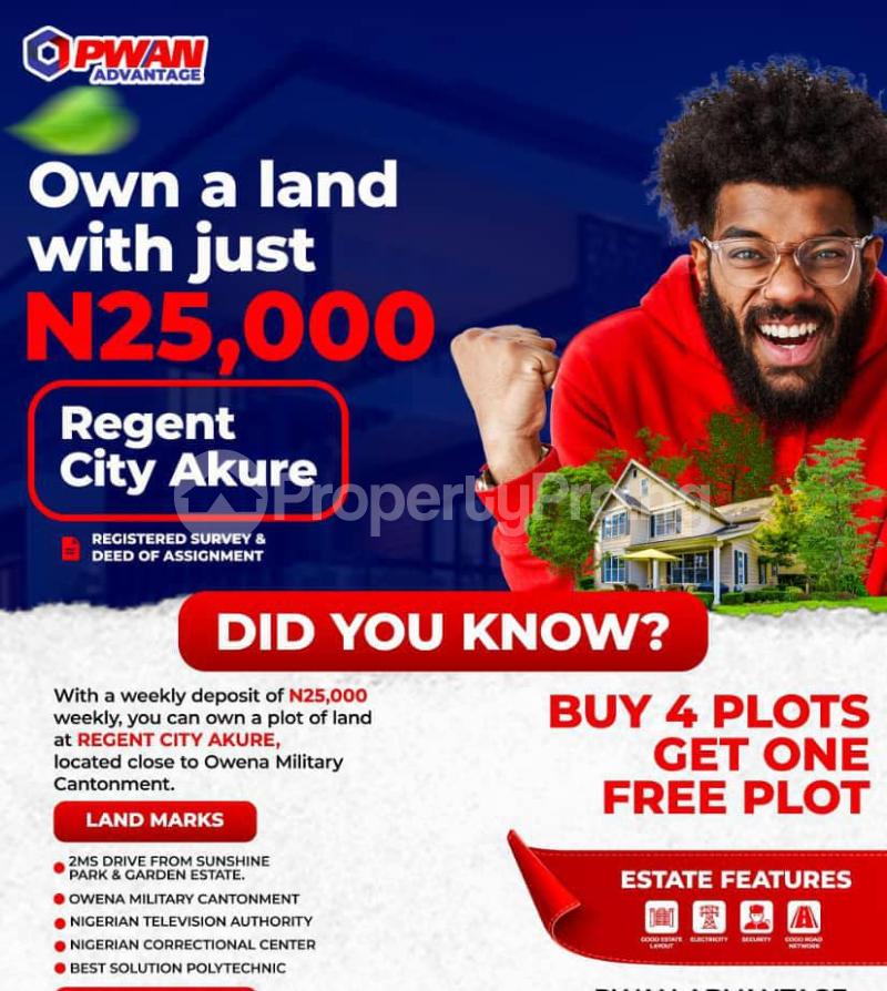 Land for sale Akure Ondo - 0