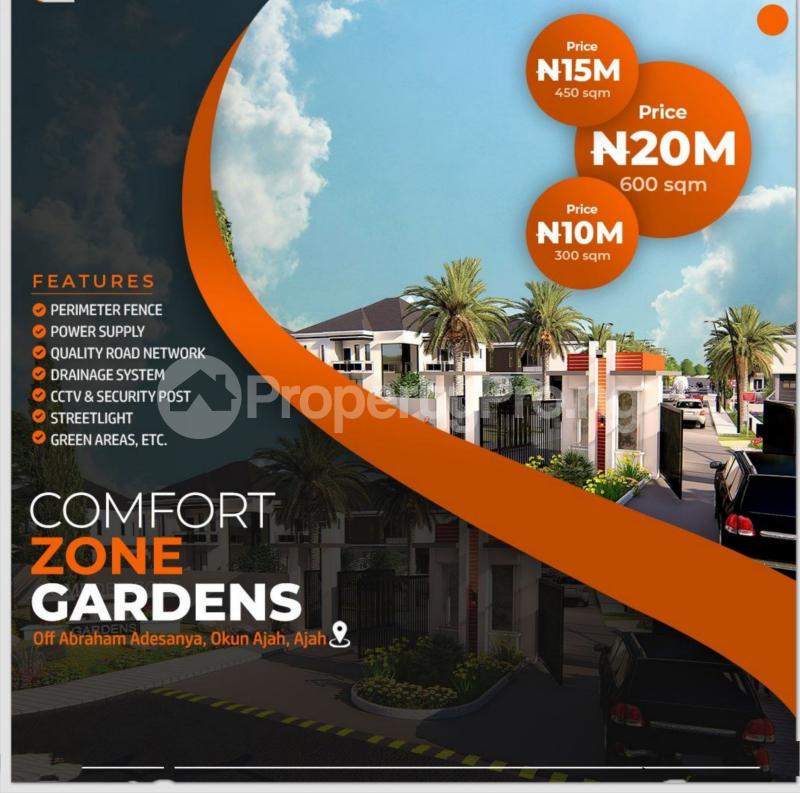 Land in Abraham adesanya estate Ajah Lagos Land for sale in ajah