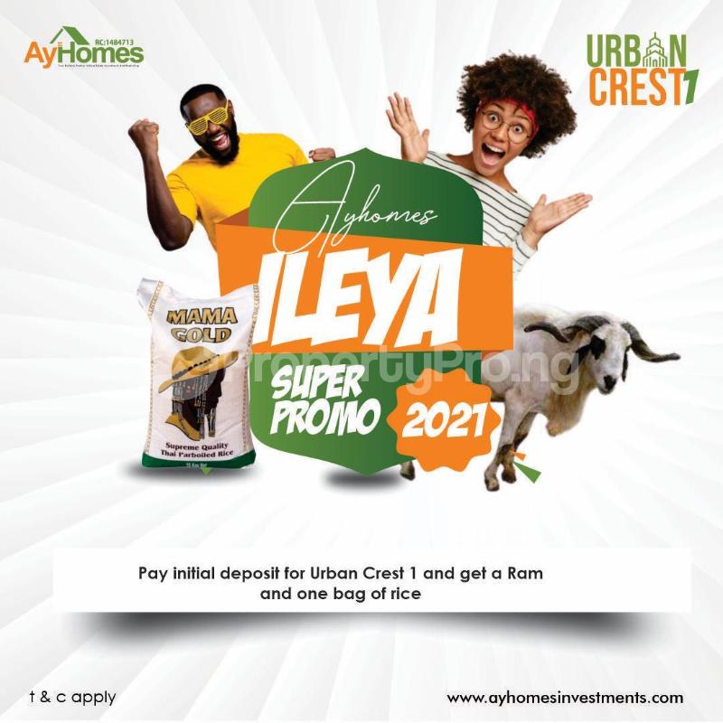 Land for sale Urban Crest Phase 1 With C Of O Olomowewe, Ibeju Lekki. 3 Minutes After Dangote Refinery Free Trade Zone Ibeju-Lekki Lagos