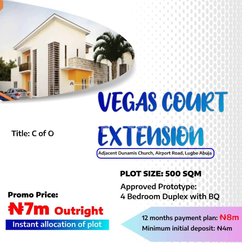 Land for sale Adjacent Dunamis Church Airport Rd Lugbe Abuja