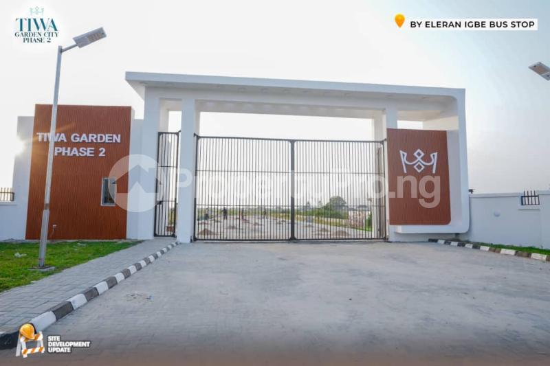 Land for sale Tiwa Garden Estate Phase Ii Elerangbe Bus Stop Along Lekki Epe Expressway Eleko Ibeju-Lekki Lagos - 0