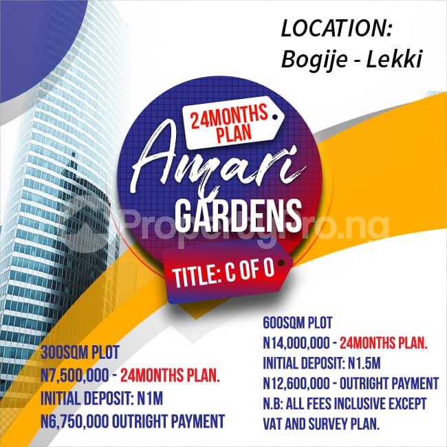 Land for sale 3 Minutes From Express Bogije Sangotedo Lagos - 0