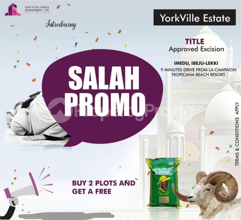 Land for sale Imedu Ibeju Lekki Ibeju-Lekki Lagos