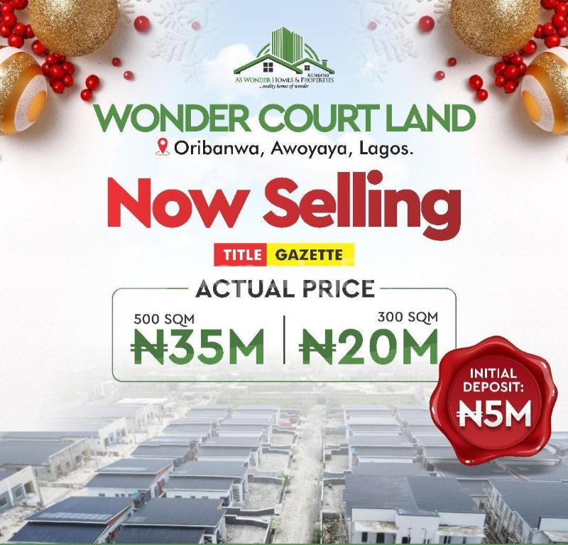 Land for sale Oribanwa Awoyaya Ajah Lagos - 0