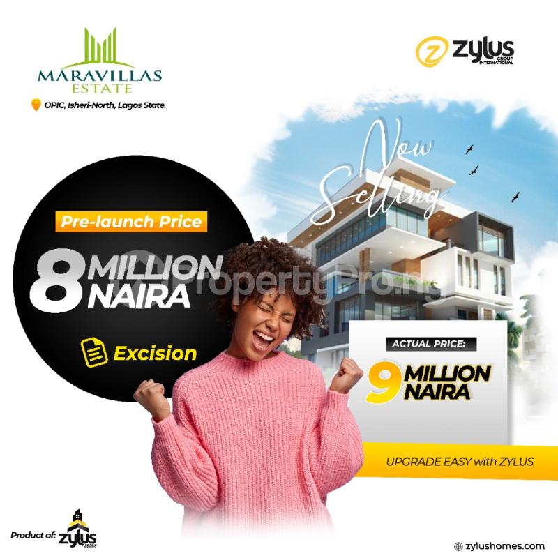 Land for sale Maravillas Estate By Isheri North Gra, Opic, Lagos. Isheri Egbe/Idimu Lagos