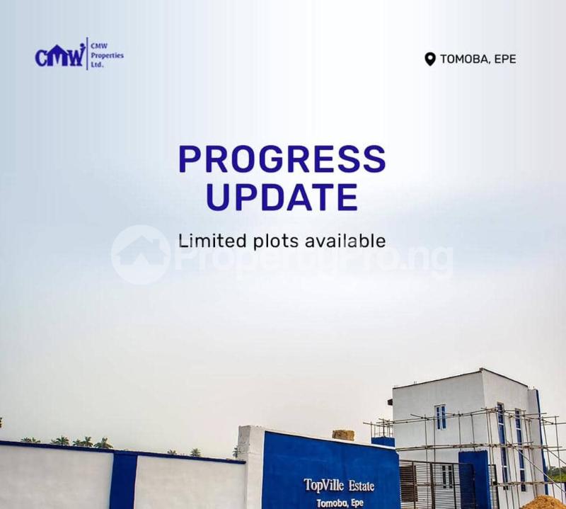Land for sale Topville Phase 1 Located At Tomoba Selling Fast Epe Lagos