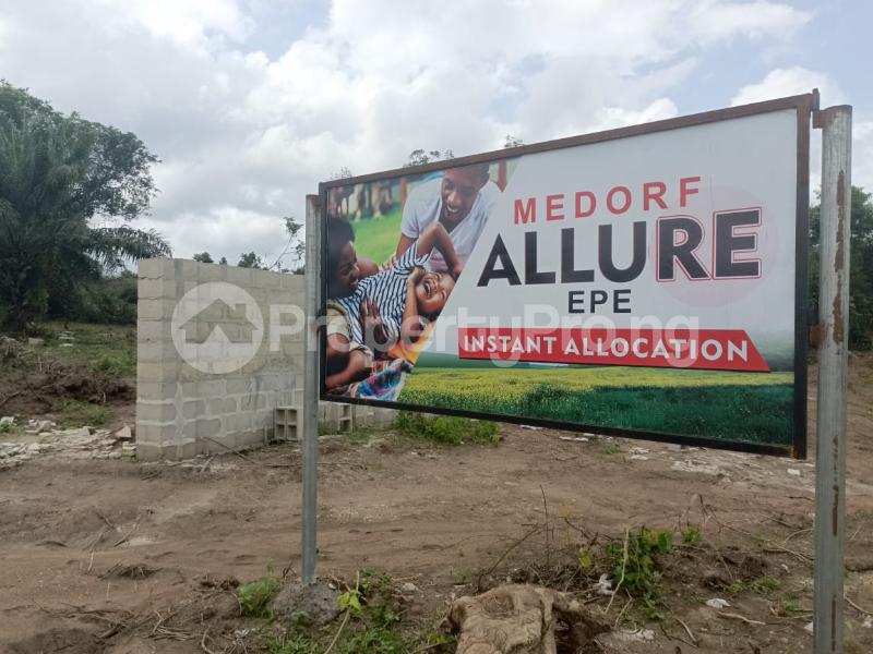 Land for sale Directly Along Igbodu Expressway/ Medorf Allure Estate/ Igbodu, Epe Epe Lagos
