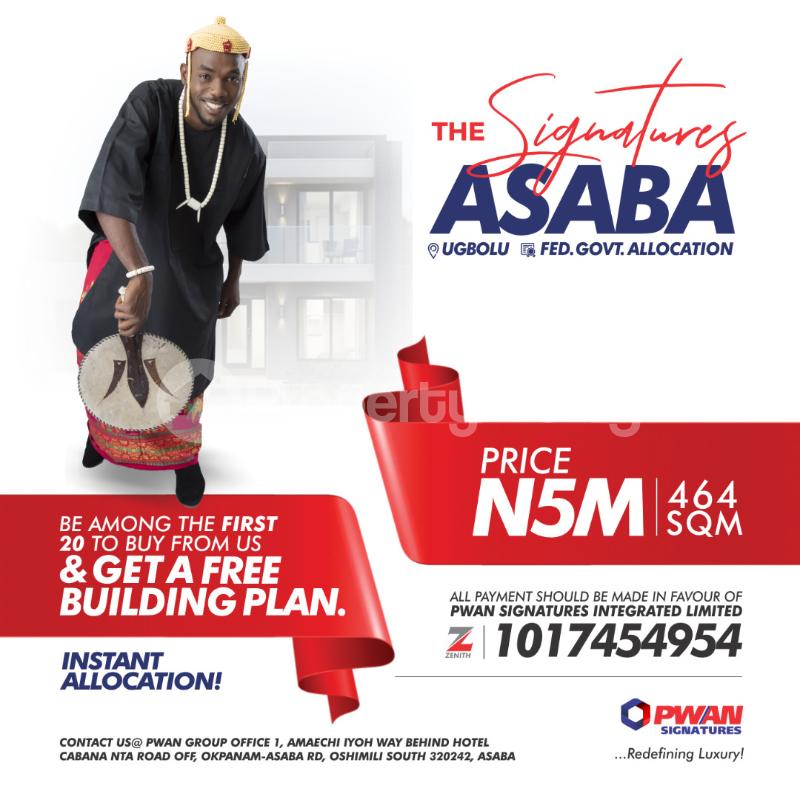 Land for sale Ugbolu Asaba Delta