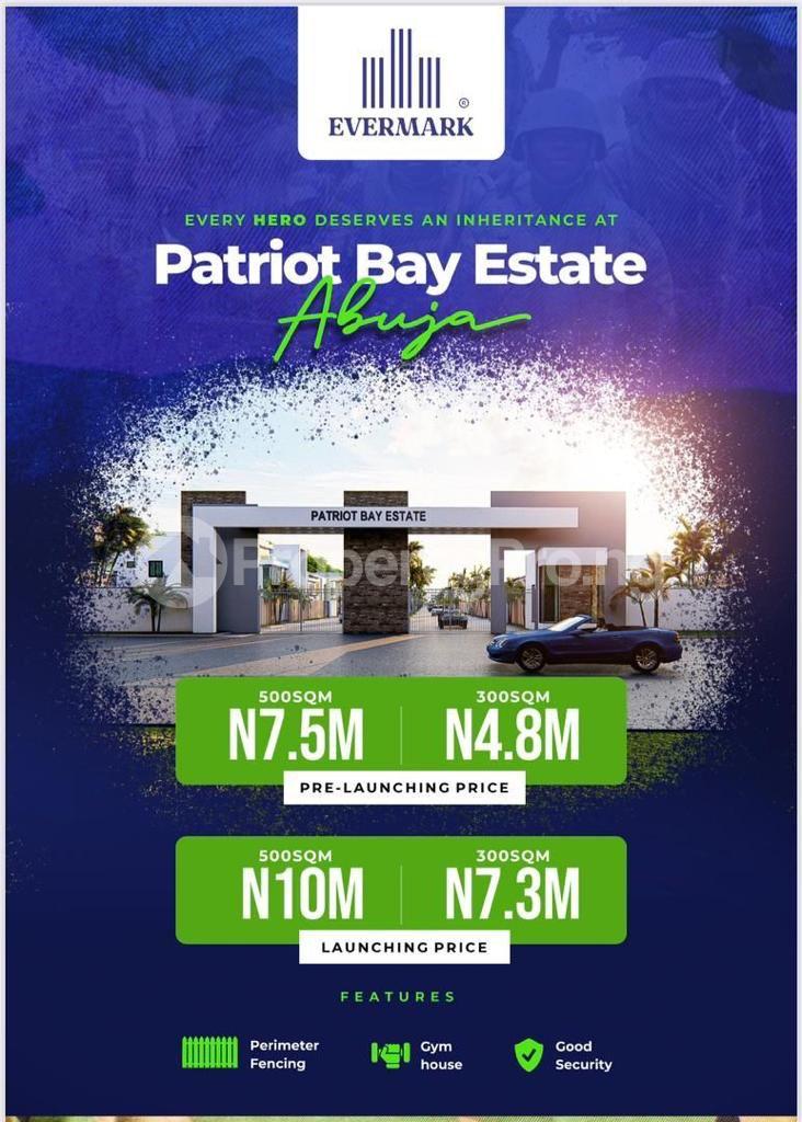 Land for sale Patriot Bay Estate Lugbe Abuja