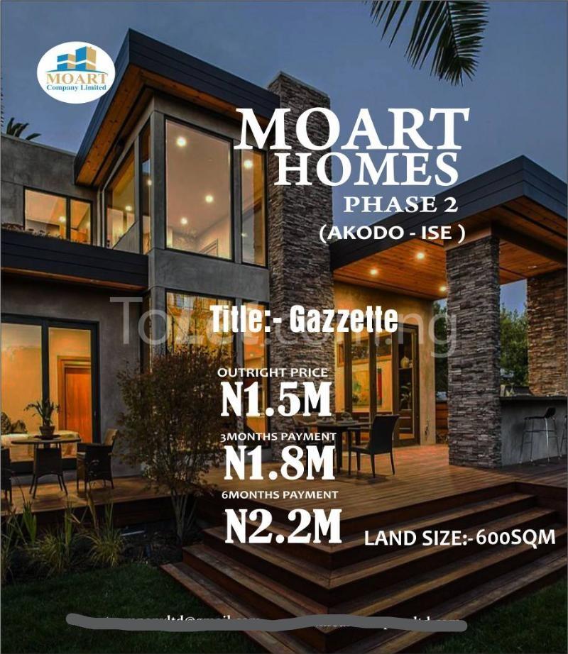 Land for rent Near La'campagn Resort Akodo Ise Ibeju-Lekki Lagos