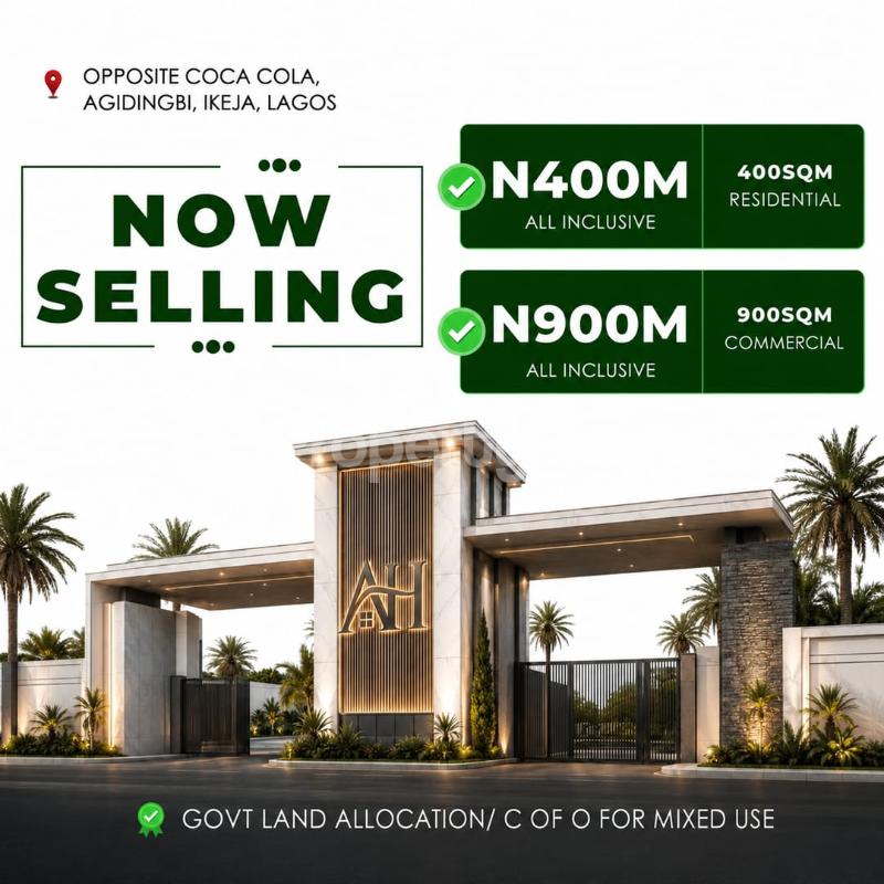Land for sale Agidingbi Ikeja Lagos