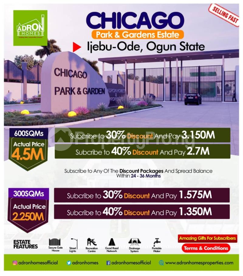 Land for sale Along Benni Ore Express Road Ijebu Ode Ijebu Ode Ogun - 1