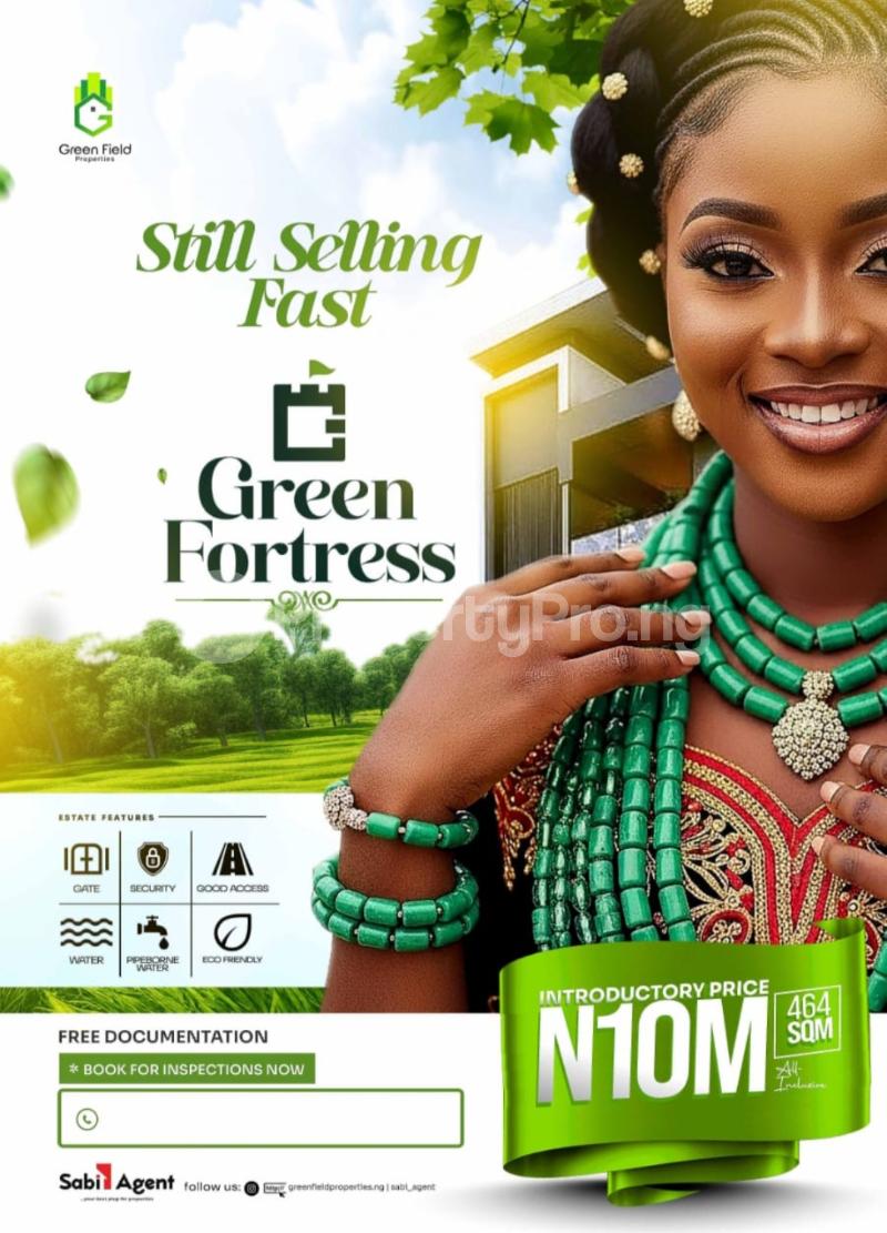 Land for sale Directly Behind Governors Villa Asaba Delta