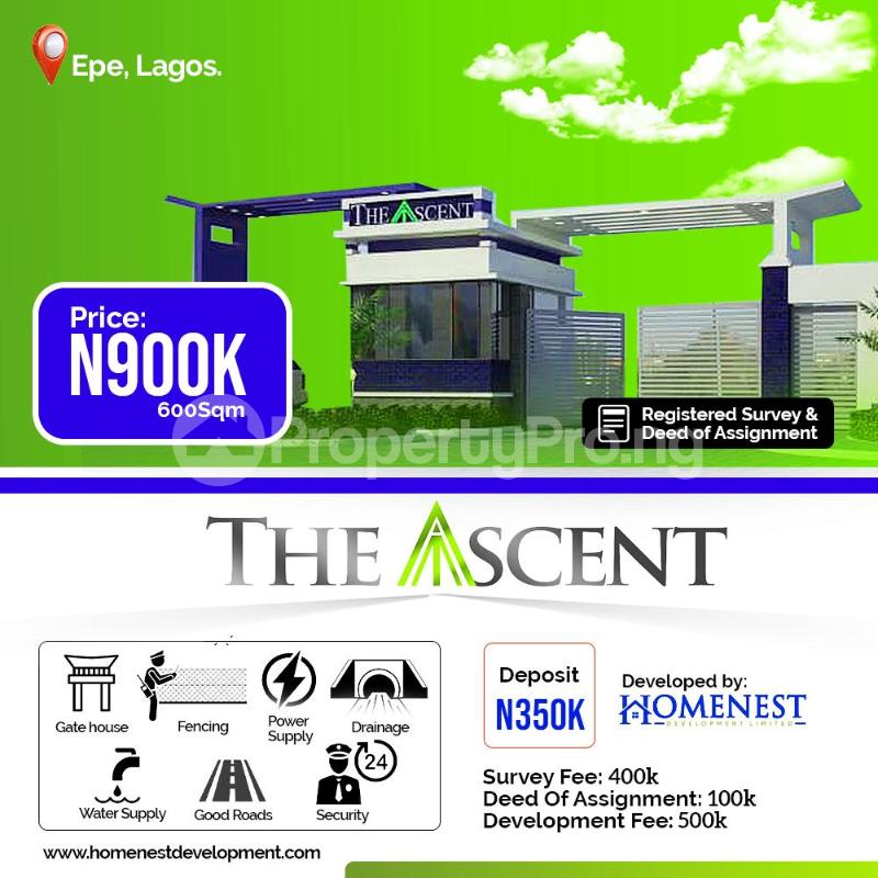 Land for sale Talara Oke, Igbonla Epe Lagos - 0