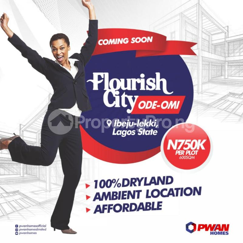 Land for sale Odeomi Free Trade Zone Ibeju-Lekki Lagos