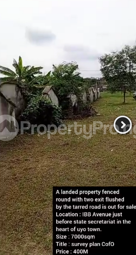 Land for sale Ibb Evenue Uyo Akwa Ibom