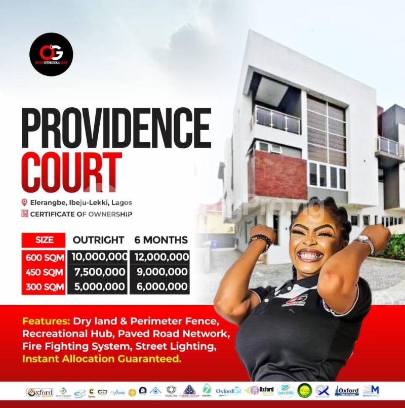 Land for sale ... Eleranigbe Ibeju-Lekki Lagos