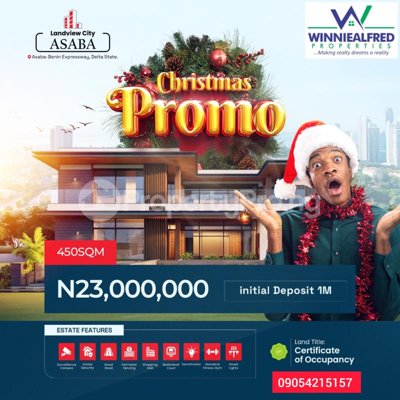 Land for sale Asaba Delta