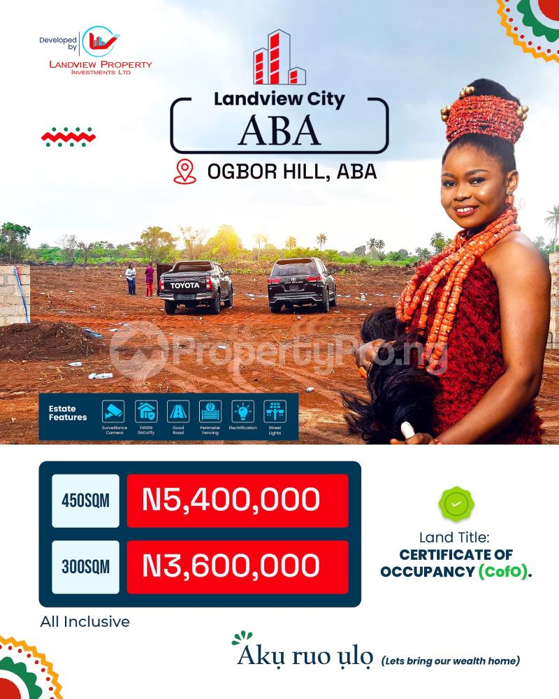 Land for sale Landview City Estate Ogbor Hill Aba Aba Abia - 0