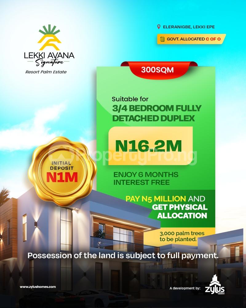 Land for sale Eleranigbe Ibeju-Lekki Lagos