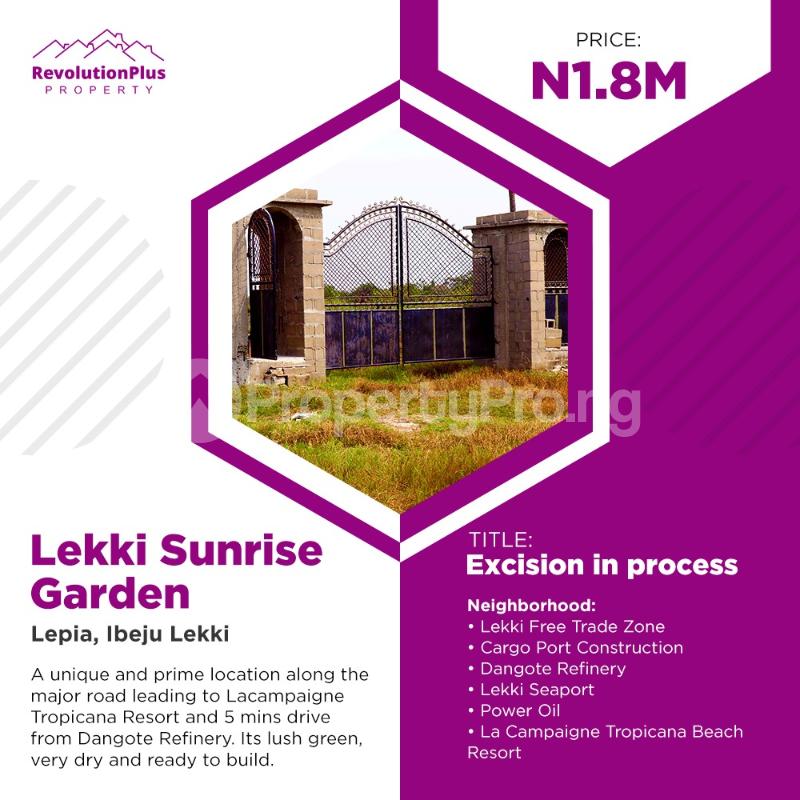 Land for sale Lepia, Ibeju Lekki Ibeju-Lekki Lagos