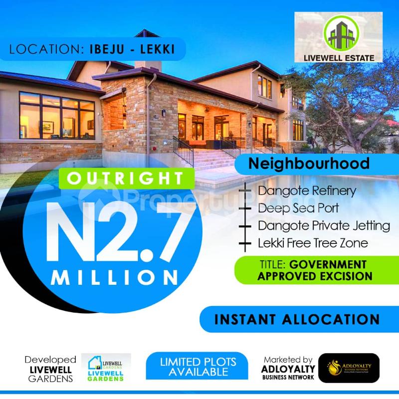 Land for sale Ibeju-Lekki Lagos - 0