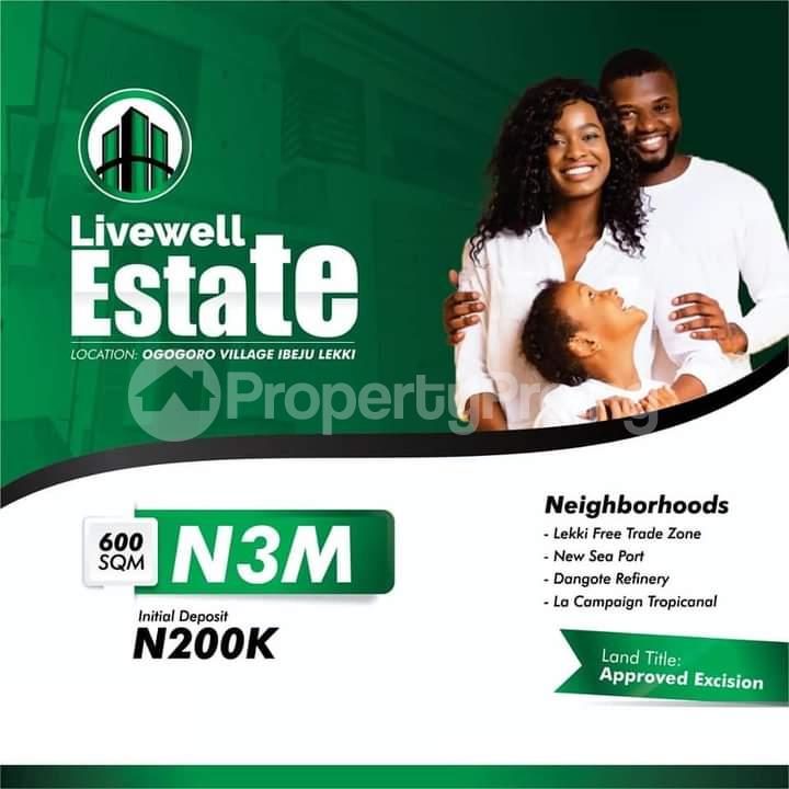 Land for sale Federal Technical College Ogogoro Ibeju-Lekki Lagos