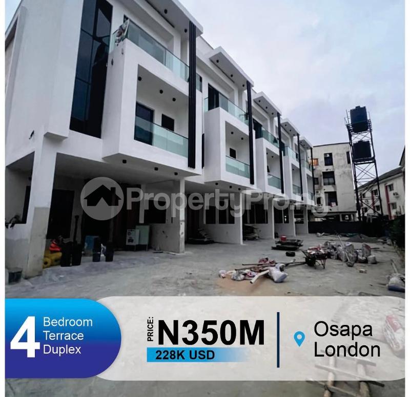 4 bedroom House for sale Osapa london Lekki Lagos