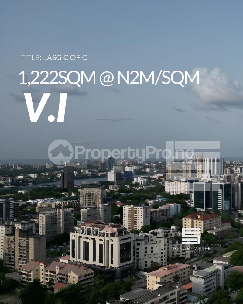Land for sale Adeola Hopewell Victoria Island Lagos