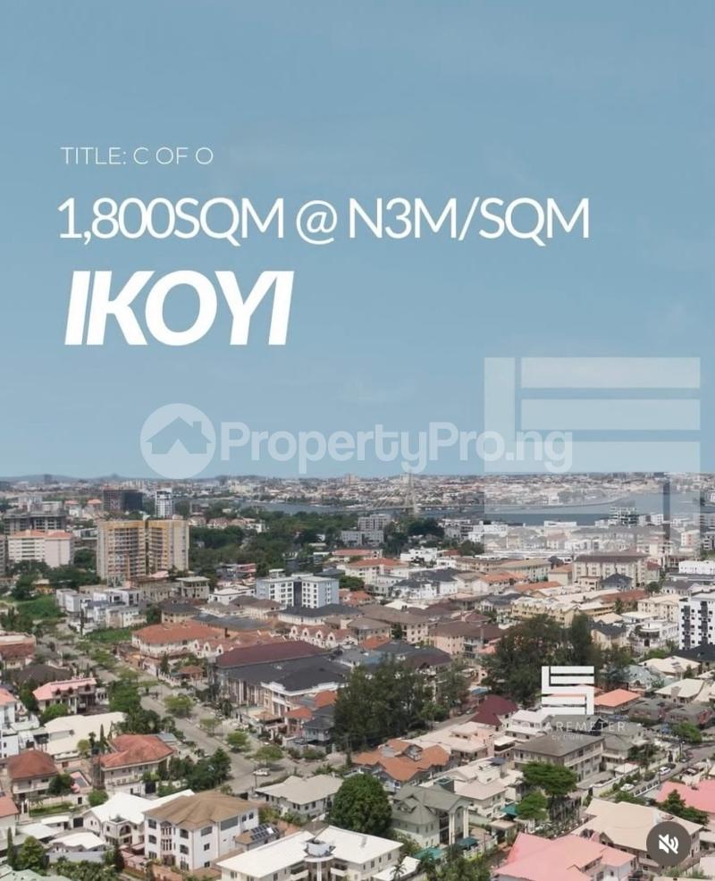 Land for sale Lateef Jakande Ikoyi Lagos