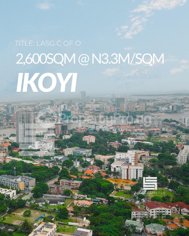 Land for sale 2nd Avenue Street Ikoyi Lagos