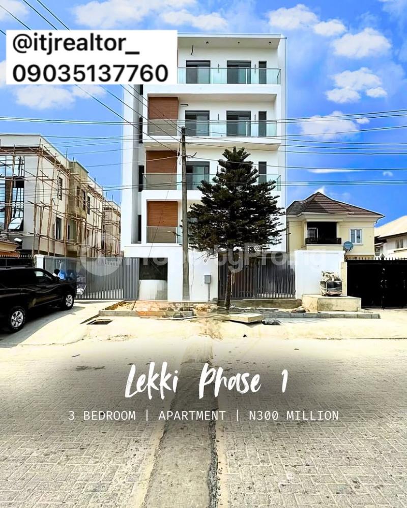 3 bedroom House for sale Lekki Phase 1 Lekki Lagos