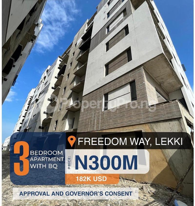 3 bedroom House for sale Freedom Way Lekki Lagos