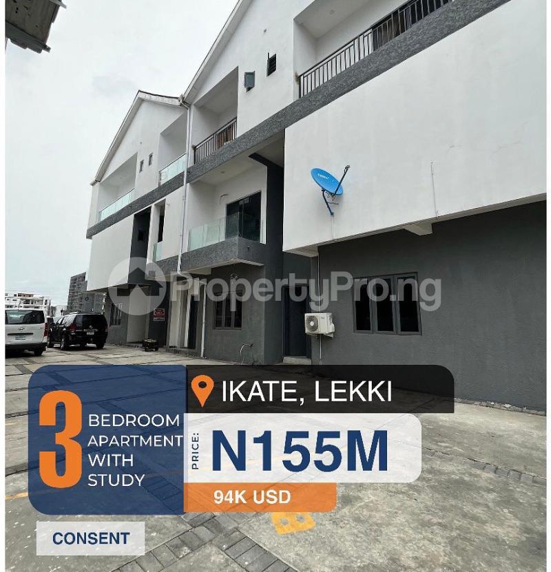 3 bedroom House for sale Ikate Lekki Lagos