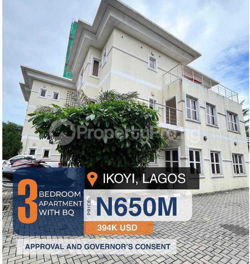 3 bedroom House for sale Ikoyi Lagos - 0
