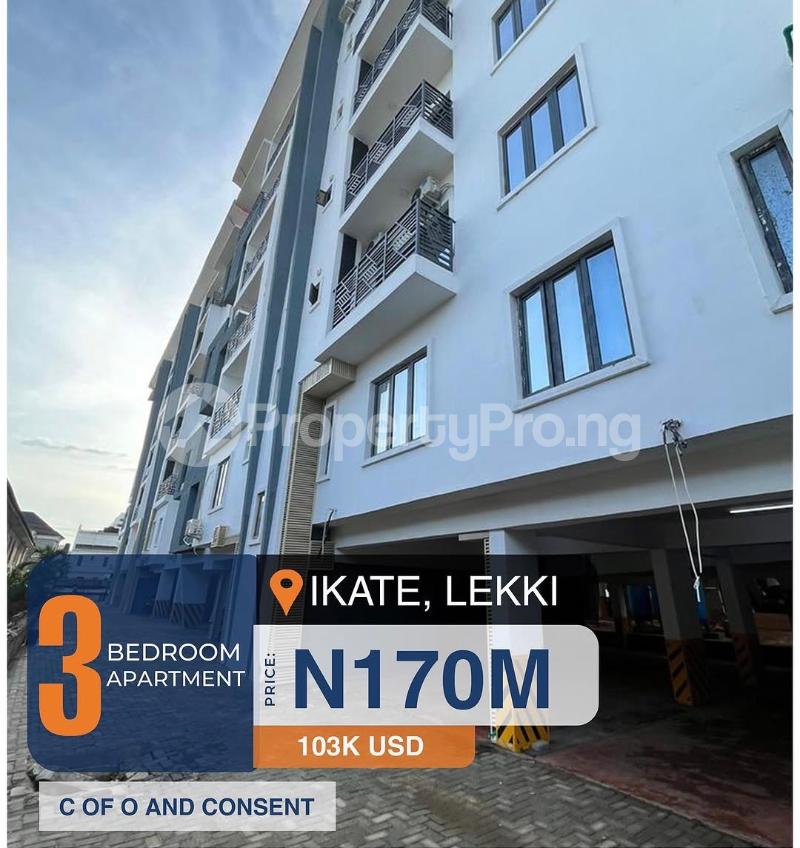 3 bedroom House for sale Ikate Lekki Lagos