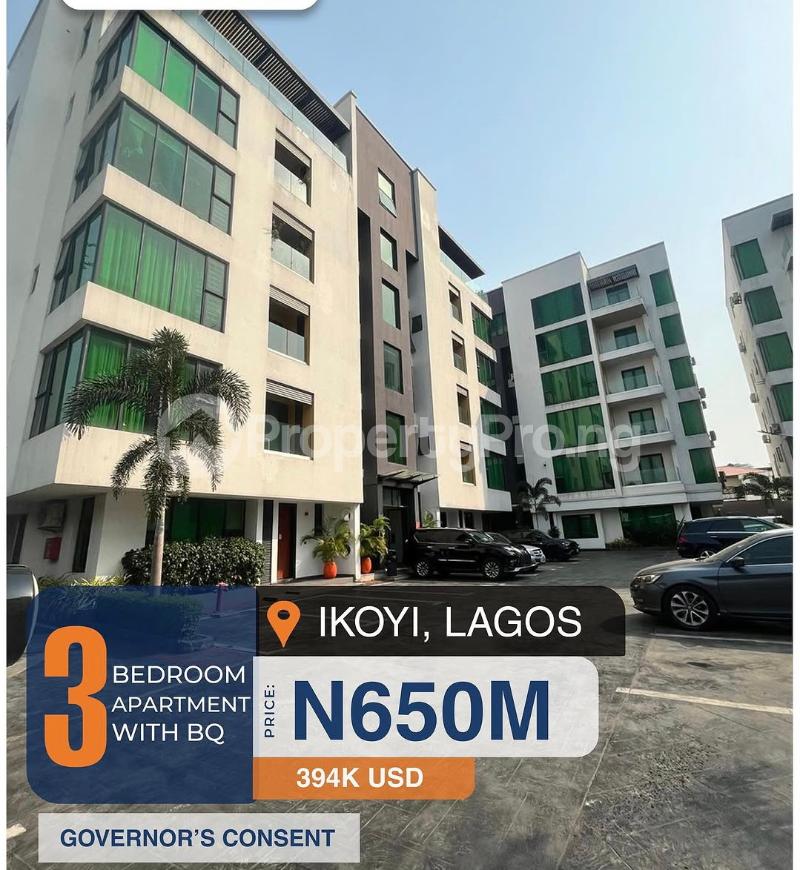 3 bedroom House for sale Off Glover Road Old Ikoyi Ikoyi Lagos - 0