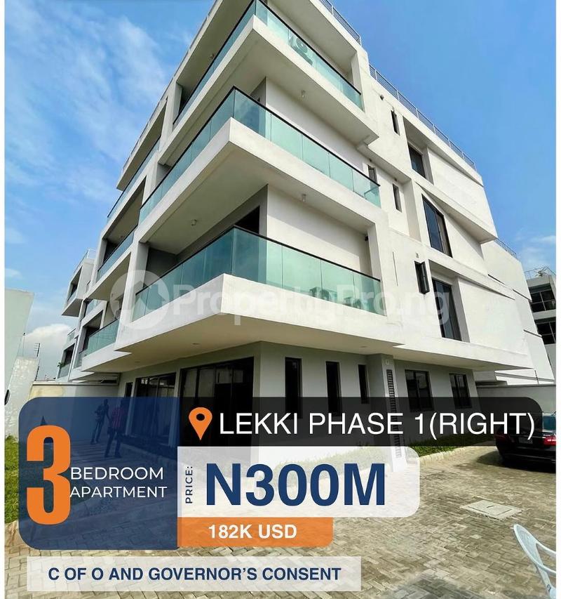 3 bedroom House for sale Lekki Phase 1 Lekki Lagos
