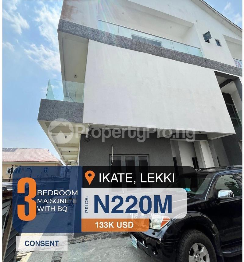 3 bedroom House for sale Ikate Lekki Lagos