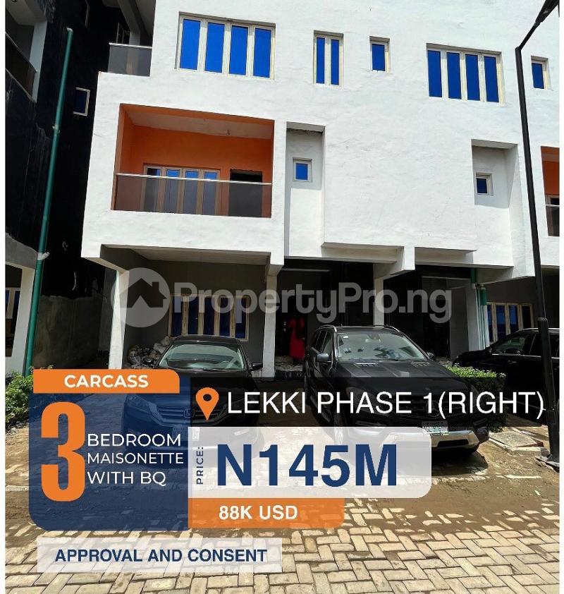 3 bedroom House for sale Lekki Phase 1 Lekki Lagos