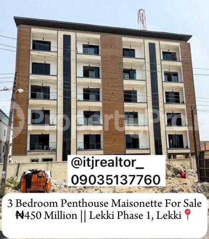 3 bedroom House for sale Lekki Phase 1 Lekki Lagos