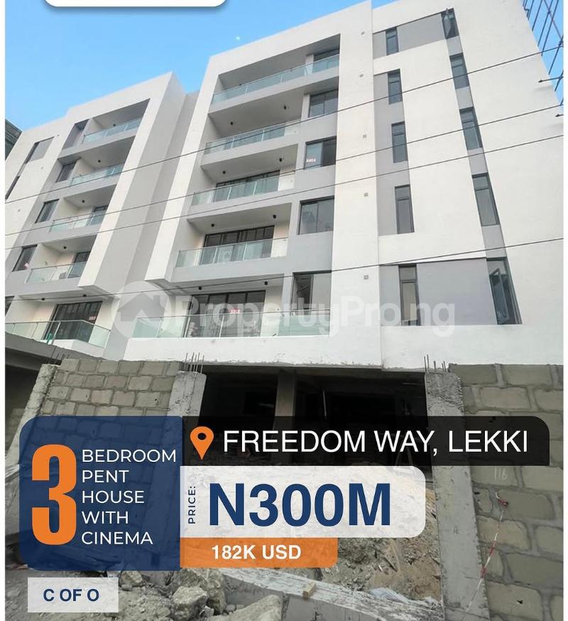 3 bedroom House for sale Freedom Way Lekki Lagos