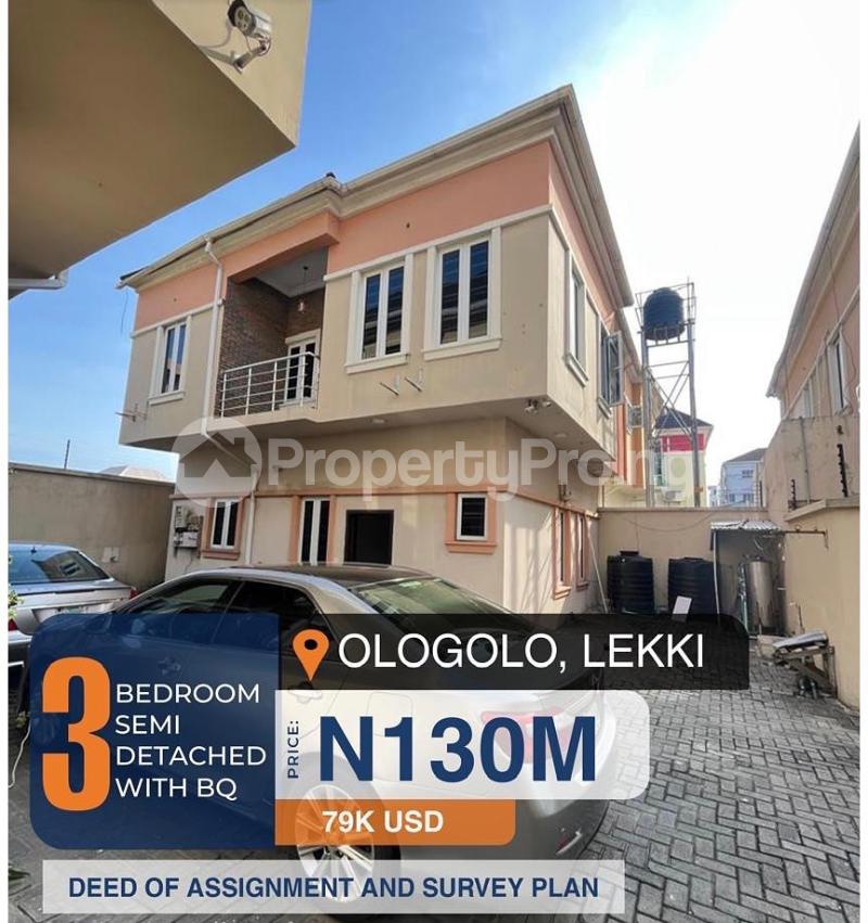 3 bedroom House for sale Ologolo Lekki Lagos
