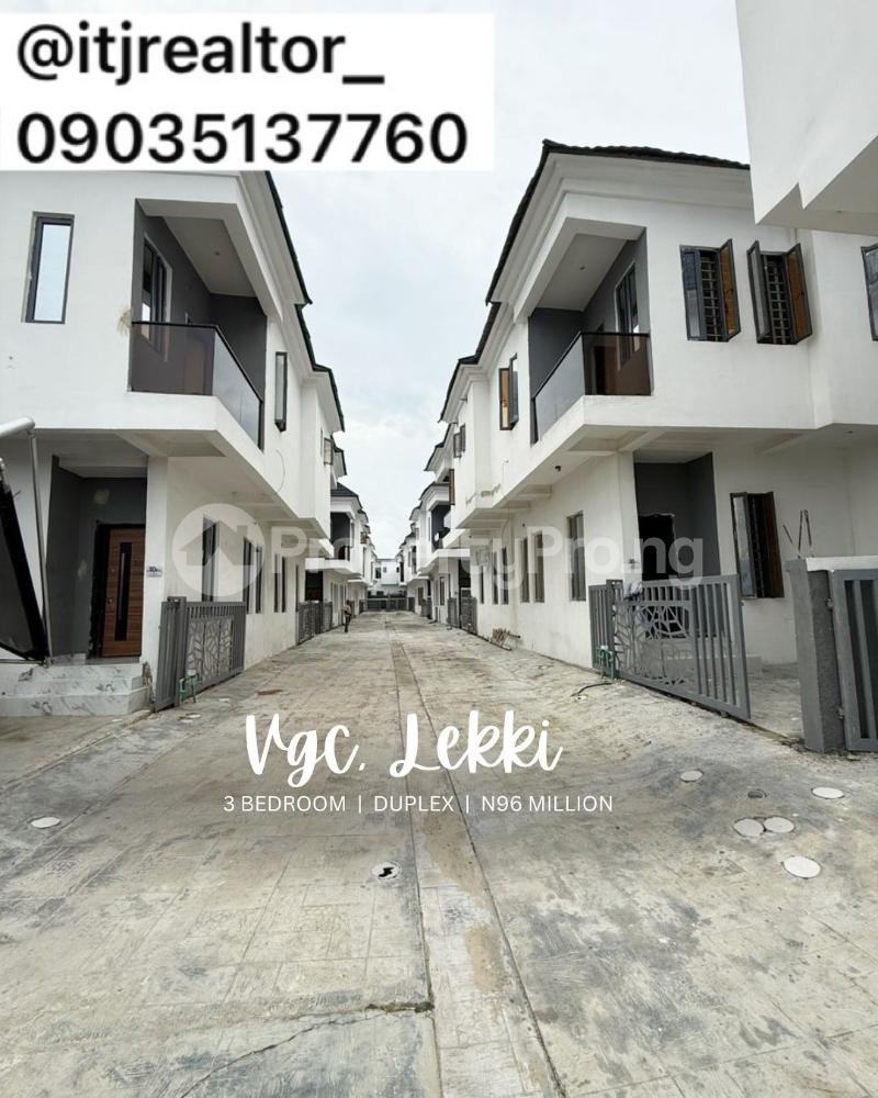 3 bedroom House for sale VGC Lekki Lagos