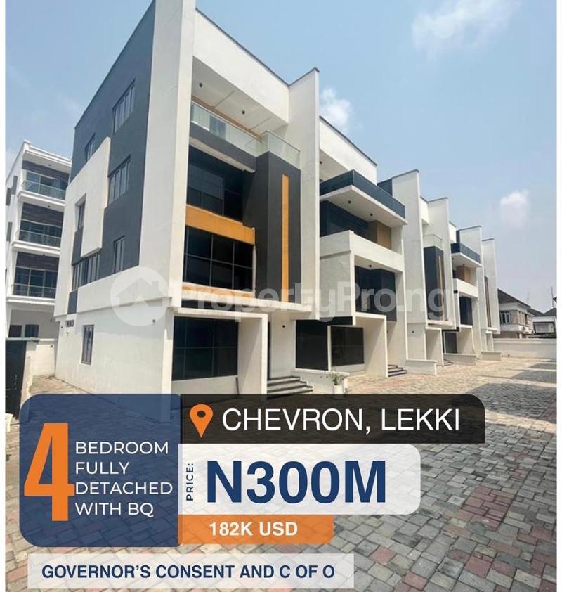 4 bedroom House for sale chevron Lekki Lagos